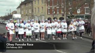 Olney Pancake Race 2012 [upl. by Rola174]