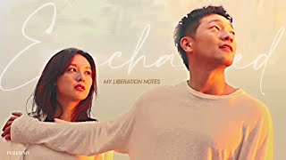 My liberation notes fmv  Mi jeong amp Mr gu  Enchanted [upl. by Ecinahc]