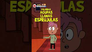 PALABRAS AGUDAS LLANAS Y ESDRÚJULAS  CLUB DE INVESTIGADORES shorts  education for kids [upl. by Ettenej]