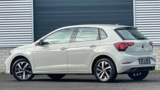 Volkswagen NEW Polo Life 2022 in 4k Ascot Grey 15 inch Essex Walk around amp Detail inside [upl. by Koehler]