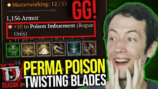 Diablo 4  The New Perma Poison Twisting Blades Setup is here Season 4 Rogue Build Guide [upl. by Leopoldeen19]