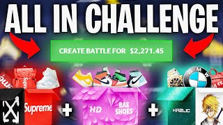 I WENT ALL IN EVERY TIME ON HYPEDROP CHALLENGE [upl. by Juliane823]