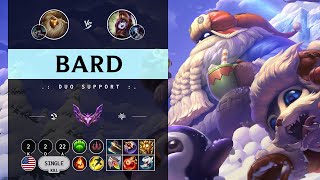 Bard Support vs Lulu  NA Master Patch 1410 [upl. by Swithin497]