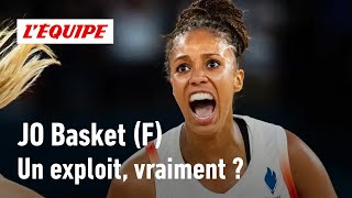 JO Paris 2024  Les Bleues du basket en finale estce un exploit [upl. by Cyrie]