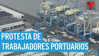 Impacto de posible huelga de trabajadores portuarios [upl. by Nowyt]