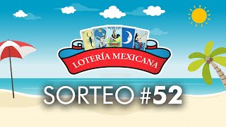 🏄‍♂️🦞Con tú boleto ganador disfruta “un verano con suerte”🦖🍀“Lotería Mexicanaquot  Sorteo No 52 [upl. by Naellij]