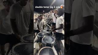 JIG 2 DOUBLE TENOR SOLO🔥🔥drumline jig2 shorts [upl. by Jansson]