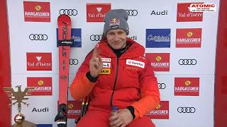 AUDI FIS Ski World Cup  Mens GS  Val dIsere FRA 1st run Dec 9 2023 [upl. by Karlise10]