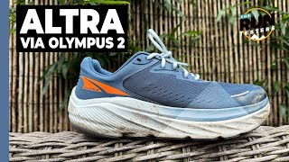 Altra Via Olympus 2 Review Meet the zerodrop cushioned cruiser [upl. by Kirenoj]