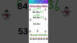 mathslearnfunsubtractiontricksmathssoltions [upl. by Anaitsirk]