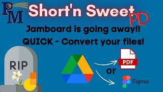 Jamboard is GOING AWAY Quick Convert your Files [upl. by Deste]