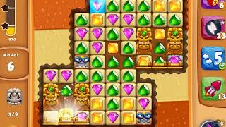 Diamond Digger Saga Level 1640  NO BOOSTERS  SKILLGAMING ✔️ [upl. by Ainosal892]