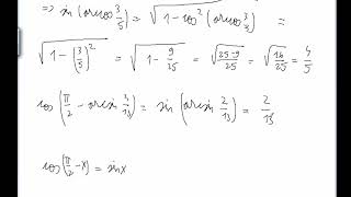 Calcule cu funcții trigonometrice directe și inverse clasa a 10a [upl. by Rutra915]