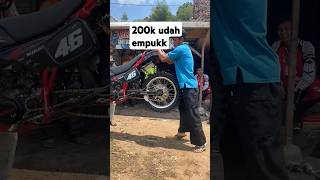 200k se empuk gini paten dong 🤣🤣 monoshock ribbon suzukits125indonesia [upl. by Anneuq208]