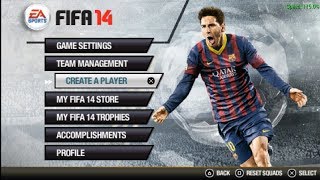 FIFA 14 PPSSPP  Test [upl. by Crandell]