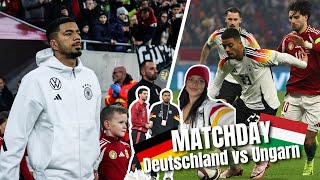 „Family Takeover“ Länderspiel in Budapest Benjamin Henrichs mit dem DFB Team vs Ungarn 🇩🇪🇭🇺 [upl. by Bushore]