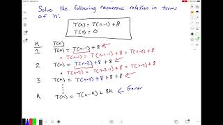 Learn How to Solve Recurrence Relations [upl. by Aizirk]