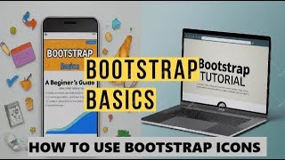 HOW TO USE BOOTSTRAP ICONS 😍🤩😎😀 [upl. by Heinrich454]