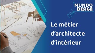 Le métier d’architecte d’intérieur [upl. by Cirtemed]