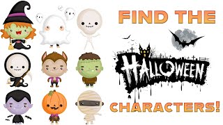 Fins The Hidden Halloween Characters [upl. by Trumaine791]