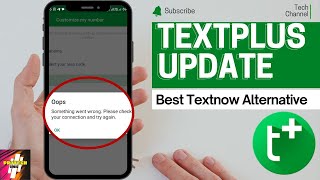 Textplus Update 2023  Textplus Sign Up Error Fix [upl. by Kirrad]