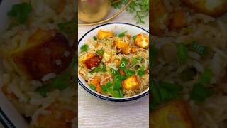 Paneer Fried Rice 😋fried rice recipe shorts recipe foodzoid [upl. by Malek]