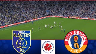 Kerala Blasters FC vs East Bengal FC  ISL 202425  Watch Along amp eFootball Match [upl. by Allain911]