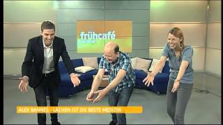 Lachyoga im Fernsehen mit Alex Bannes  Lachen ist die beste Medizin [upl. by Fidelis]