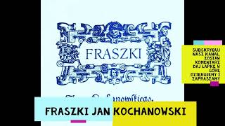 1 Fraszki Jan Kochanowski Lektury szkolne audiobook darmowe audiobooki [upl. by Nilyram350]