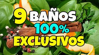 9 baños 100 exclusivos para la buena Suerte y el Dinero 2022 [upl. by Lubbock582]