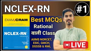 NCLEX BASED  1  AIIMS NORCET  ESIC  GMCH  RML Nursing Officer Exam Preparation [upl. by Quartana775]