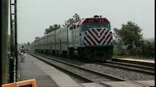 VINTAGE Metra F40Cs MEET at Grayslake IL 1995 [upl. by Novehc]