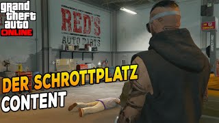 Das ist der Schrottplatz Content  Gta 5 Online [upl. by Ordnajela]