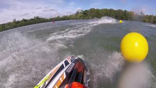 Quinten Bossche testing hydro 1100 in gp1 class french championships jetski [upl. by Carine]