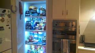 DIY Automatic LED Strip Lights In My Pantry [upl. by Janifer]