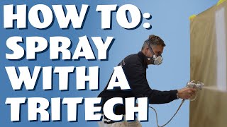 HOW TO Spray using a Tritech Machine [upl. by Wehhtam]