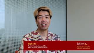 Student POV Zeyun Lu PhD in Biostatistics candidate [upl. by Nav]