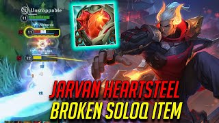 WILD RIFT JARVAN NEW BROKEN BRUISER BUILD BROKEN FOR RANKED [upl. by Merell]