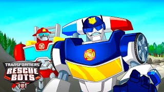 Chase amp Heatwave  Transformers Rescue Bots  Kids Cartoon  Transformers Junior [upl. by Ergener493]