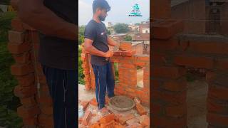 Parapet Wall Design brickwork building parapetwall shorts [upl. by Kelli]