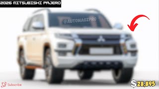 New Look 2026 Mitsubishi Pajero Sport Hybrid Montero  3 Features You Need to Know [upl. by Edette]