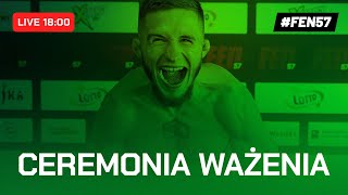 CEREMONIA WAŻENIA  FEN 57 Rzepecki vs Jabłoński [upl. by Ahtnicaj443]