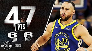 Steph GOES OFF For 47 Pts On His Birthday 🔥🐐  Warriors vs Wizards  March 14 2022  FreeDawkins [upl. by Ainot774]