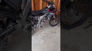 Picked up a 2013 kx 450 kawasaki 450 sound [upl. by Schreiber814]