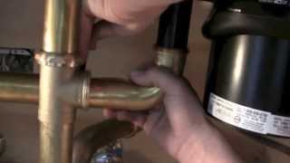 How to Install Plumbing for Underneath your Kitchen Sink stepbystep [upl. by Espy]