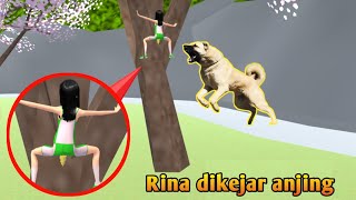 RINA DI KEJAR 4NJING MALAH KEBELET EEK💩  PART 5  SAKURA School Simulator [upl. by Heuser]