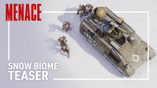 MENACE  Snow Biome Teaser  SciFi Tactical RPG [upl. by Feeney425]