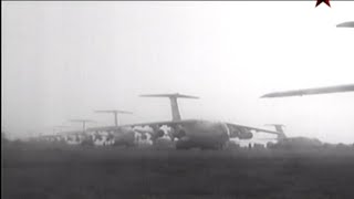 Ilyushin Il76 Soviet strategic airlift [upl. by Toblat]