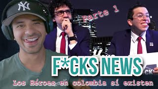 Reacción a quotFcks Newsquot  Los Héroes en Colombia Sí Existen  Mexicano Reacciona [upl. by Eixirt924]