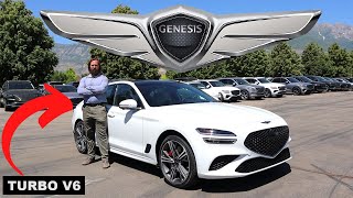 2025 Genesis G70 V6 The Best Sports Sedan [upl. by Alroi572]